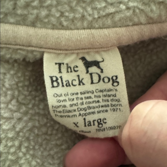 The Black Dog Tan Fleece Full Zip - Picture 2 of 5